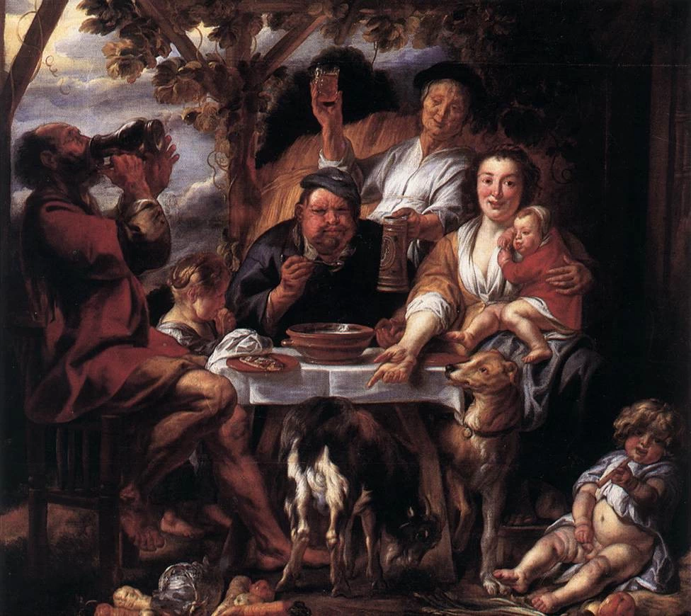 Il pranzo dell'uomo - Staatliche Museen, Kassel